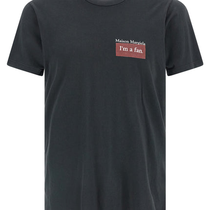 Maison Margiela Black Cotton T-Shirt