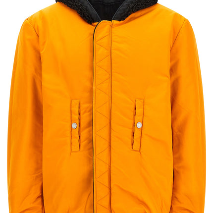PURPLE Multicolor Cotton Bomber