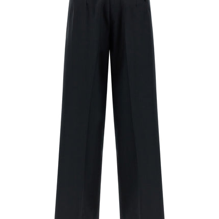 Maison Margiela Black Wool Dress Pants