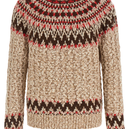 Moncler Grenoble Multicolor Wool Cardigan