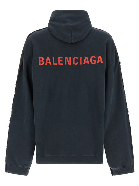 Balenciaga Black Cotton Denim Jacket