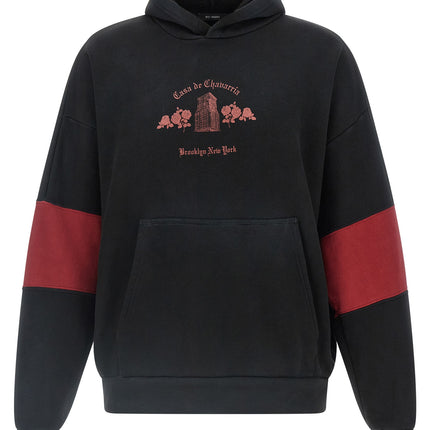 WILLY CHAVARRIA Black Cotton Sweatshirt