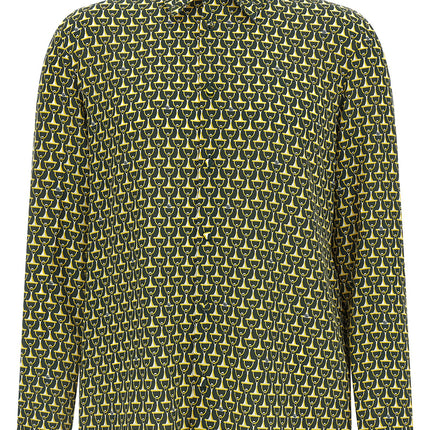 Gucci Bicolor Silk Blouse