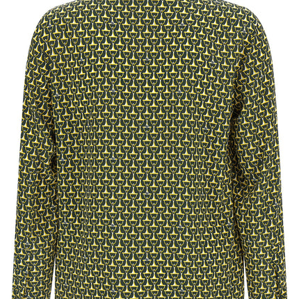 Gucci Bicolor Silk Blouse