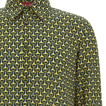 Gucci Bicolor Silk Blouse