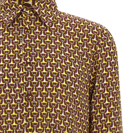 Gucci Multicolor Silk Blouse