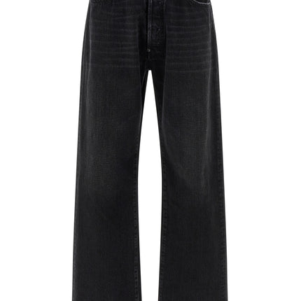 Maison Margiela Black Cotton Straight-Leg Jeans