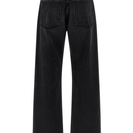 Maison Margiela Black Cotton Straight-Leg Jeans
