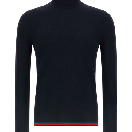 Gucci Blue Cashmere Cardigan