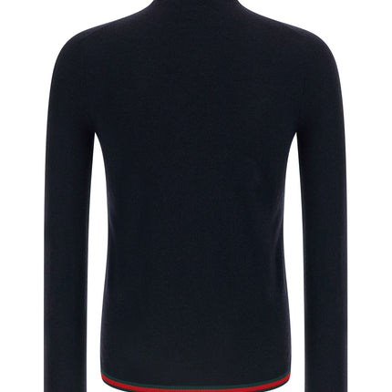 Gucci Blue Cashmere Cardigan