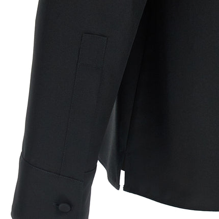 Gucci Black Polyester Blouse