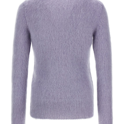 Gucci Purple Wool Cardigan