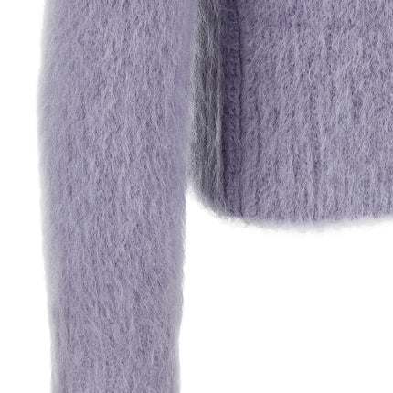 Gucci Purple Wool Cardigan