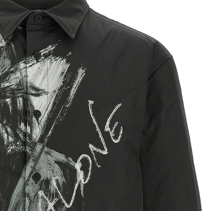 Yohji Yamamoto Black Polyester Blouse