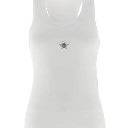 Stella McCartney White Lyocell Tank Tops