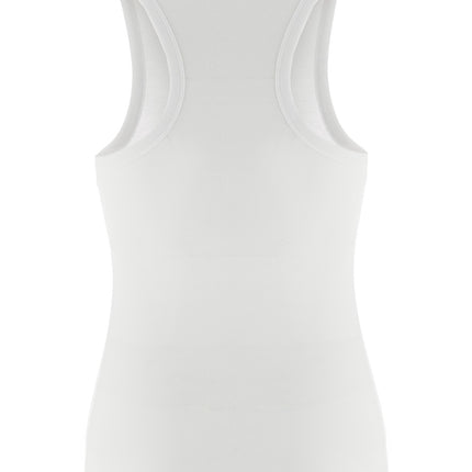 Stella McCartney White Lyocell Tank Tops