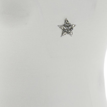 Stella McCartney White Lyocell Tank Tops