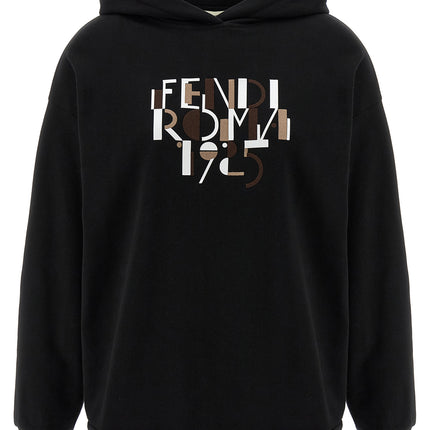 Fendi Black Cotton Sweatshirt