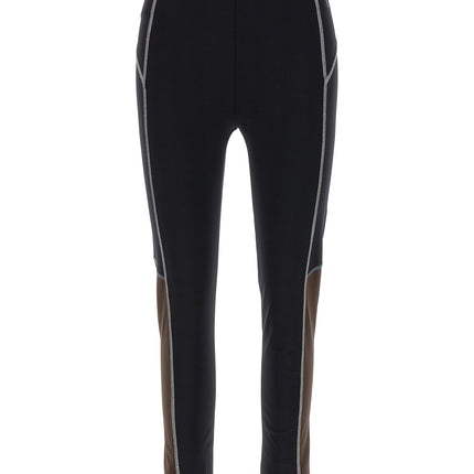 Fendi Black Polyamide Leggings