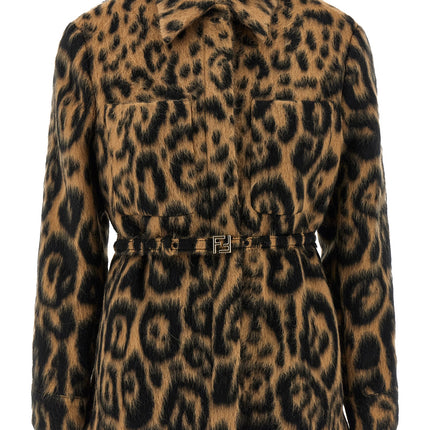 Fendi Beige Virgin Wool Coat