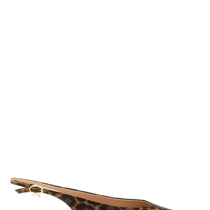 Gianvito Rossi Brown Suede Leather Ballet Flats
