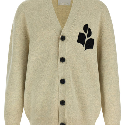 MARANT Gray Cotton Cardigan