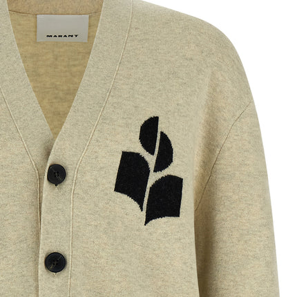 MARANT Gray Cotton Cardigan