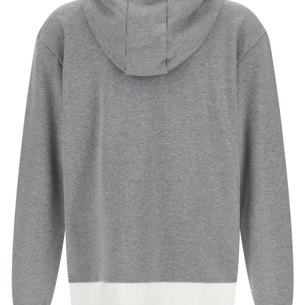 Thom Browne Gray Cotton Sweatshirt