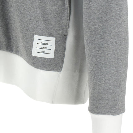 Thom Browne Gray Cotton Sweatshirt