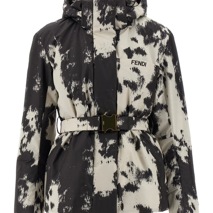 Fendi Multicolor Polyester Shell Jacket