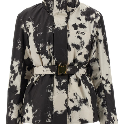Fendi Multicolor Polyester Shell Jacket