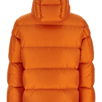 Moncler Orange Polyamide Full-Length Jacket