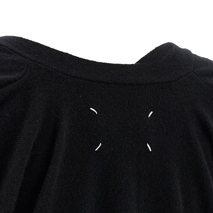 Maison Margiela Black Wool Cardigan