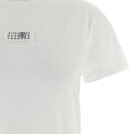 MM6 Maison Margiela White Cotton T-Shirt