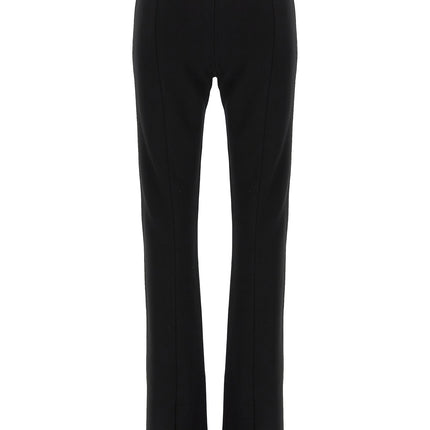 Sportmax Black Viscose Casual Pants