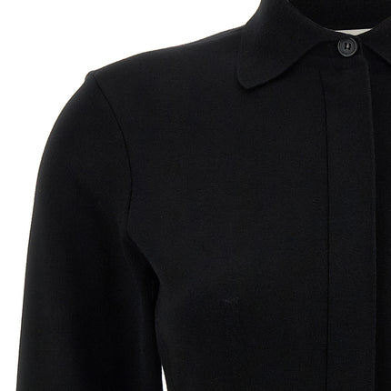 Sportmax Black Viscose Blouse