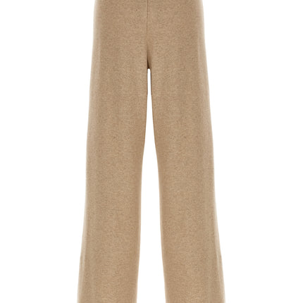 Max Mara Beige Cashmere Casual Pants