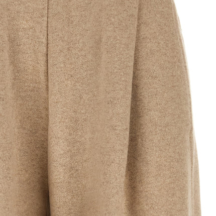Max Mara Beige Cashmere Casual Pants