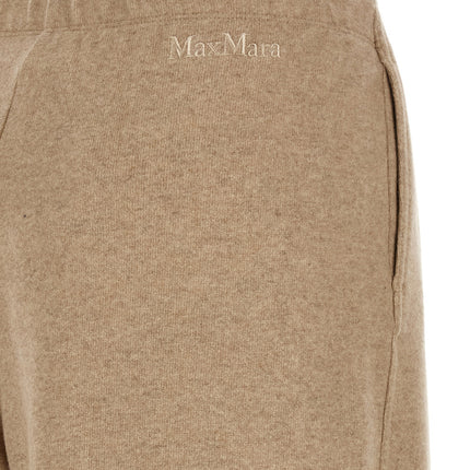 Max Mara Beige Cashmere Casual Pants