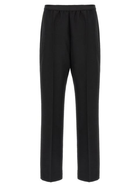 Maison Margiela Black Virgin Wool Casual Pants