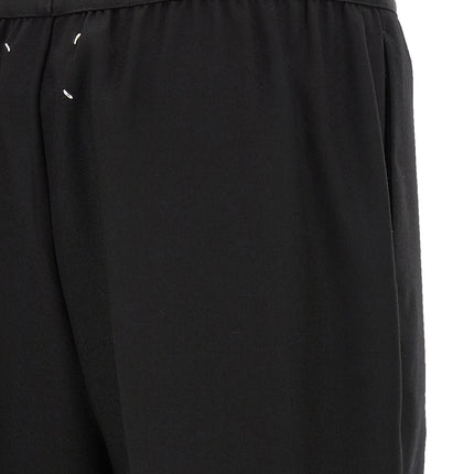 Maison Margiela Black Virgin Wool Casual Pants