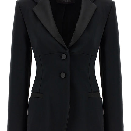 Max Mara Black Viscose Blazer