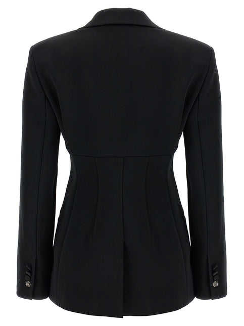 Max Mara Black Viscose Blazer