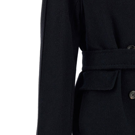 Max Mara Blue Cashmere Coat