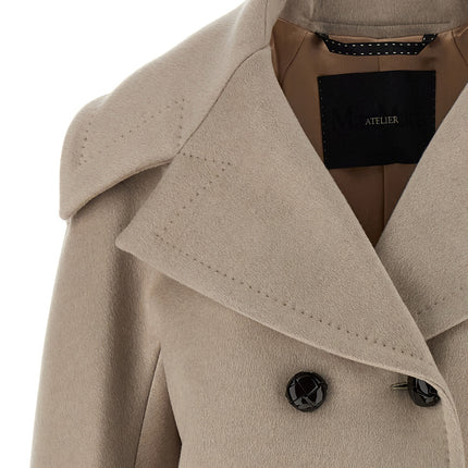 Max Mara Beige Cashmere Coat