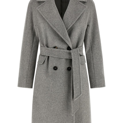 Max Mara Gray Cashmere Coat