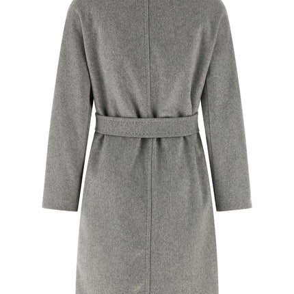 Max Mara Gray Cashmere Coat