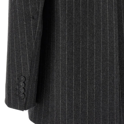 Sportmax Gray Virgin Wool Blazer