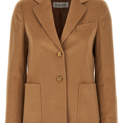 Max Mara Beige Wool Blazer