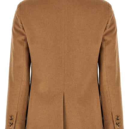 Max Mara Beige Wool Blazer